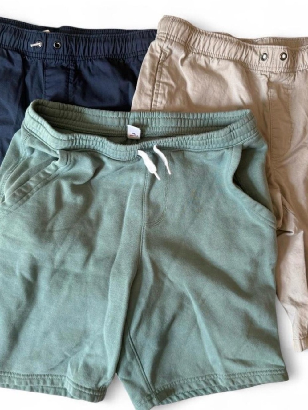 Boys Size 14/16 Shorts Lot (3 Pairs) Sonoma & Old Navy Drawstring Casual